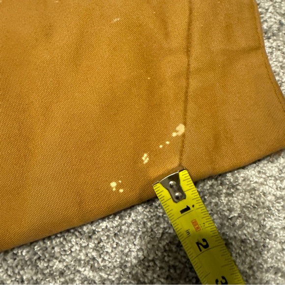 Carhartt Jacket Mens 48 Regular Brown‎ Blanket Lined Corduroy Duck Canvas Button - Picture 7 of 11